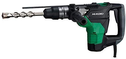HiKOKI Bohr- und Meißelhammer SDS-Max - 1100 W, 7,1 J Schlagenergie, 40 mm Bohrdurchmesser, 2800/min Schlagrate - Vibrationsarm, ergonomischer Griff - Inkl. Koffer - Betonbohren und Abbrucharbeiten