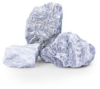 GABIONA - Gabionen Steine - 500 kg Naturstein Kristall Ø 60-100 mm - Bruchsteine für Gabionen mit Maschenweite bis 5x10 cm