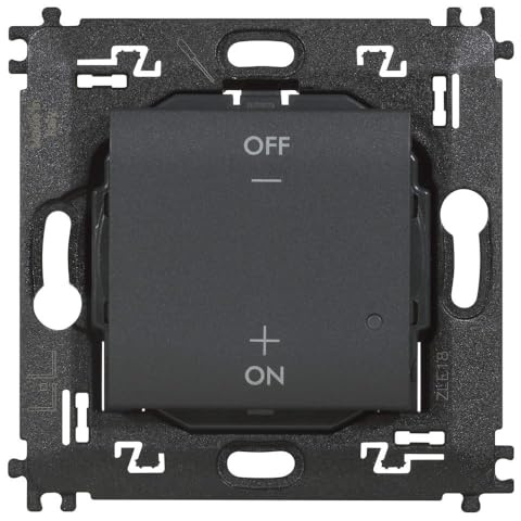 BTICINO Interruttore Luci Wireless Livinglight L4003CW, Interruttore WiFi con Batteria, Controllo da Remoto App Home+Control, Funziona con Alexa, Google Home, Apple, Gestione Consumi, Smart Home