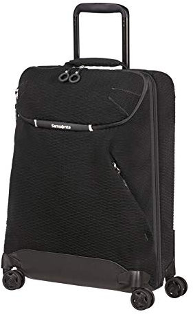 Samsonite Neoknit - Reisetasche mit 4 Rollen S, 55 cm, 36.5 L, Schwarz (Black/White)