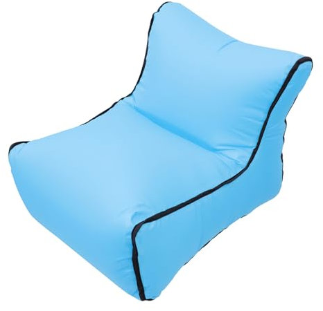 Holibanna Aufblasbares Sofa Luftliege Tragbare Sitzliege Nylon Material Leicht Zu Befüllen Outdoor Camping Strand Reisen