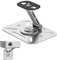 Penbinmall Support pour Vidéoprojecteur - 360° Support de Projecteur avec Interface à vis 1/4, Supporté Universel pour Projecteur de Bureau, Supporté de Plafond Videoprojecteur (Argent)