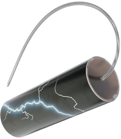 Toddmomy Instrument À Percussion Tambour Tonnerre Portable Jouet Tube Tonnerre À Ressort Accessoire De Performance Musicale pour Enfants Développement De L'Intérêt Musical