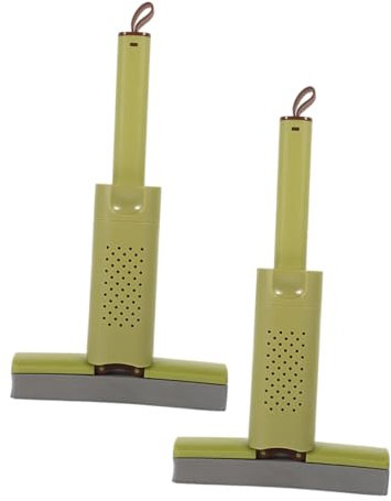 SAFIGLE Mini Trapeador Portátil 2 Pcs Fregona de Mano Absorbente Diseño Compacto para Cocinas y Baños Limpieza Rápida y Trapeador Húmedo y Seco para Pequeños