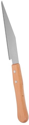 TOVINANNA Serrucho de Mano Pequeño con Mango de Madera Dientes Finos Templados Resistente y Compacto para Bricolaje y Carpintería Doméstica