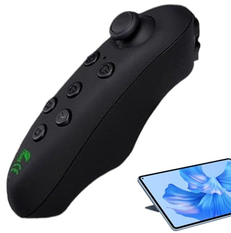 Controlador de juegos lúbluetooth – Mando a distancia inalámbrico | universal para gafas 3D | Compatible con smartphones e iOS, diseño ergonómico para juegos envolventes y control de vídeo [vid
