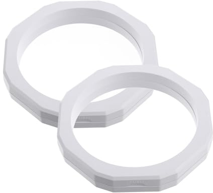 CLISPEED 2 Stück 3D Schweberahmen Displayhalter aus Transparentem PE Material Schmuckständer mit Schwebeeffekt Schmuckverpackungsbox ohne Sockel Flexibles Membrandisplay für Münzen und