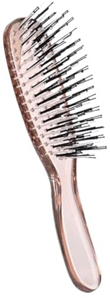 Spazzola Sgrovigliante Massaggiatore Scalp Bagnato/Asciutto | Spazzola Anti-Districante Capelli Ricci Per Donne Ragazze Capelli Spessi Ricci Lisci Ondulati Levigante Per Casa Viaggio