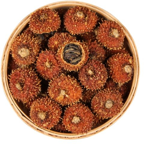 Thé Du Yunnan Dianhong Riche En Vitamine C | Thé Comprimé Rosa Roxburghii De L'arbre Antique | Thé Noir (250g)
