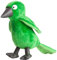 Room on the Broom 7-inch Bird Soft Toy, green