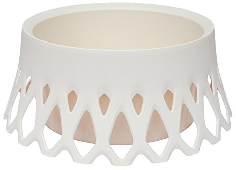 Plastia Grabvase Roseta, 1 Liter, mit Fuß