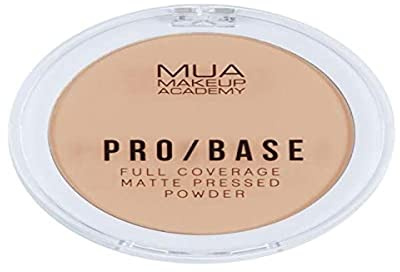 MUA Makeup Academy Pro Base Full Coverage Matte Pressed Powder (#130)