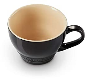 Le Creuset Jumbokopp stengods, 400 ml, Black Onyx, 70304401400002