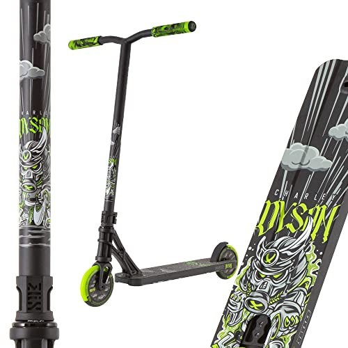 Madd Gear MGP MGX Freestyle Stunt Scooter Pro Tretroller Kickscooter Roller Stuntscooter (Charley Dyson grün)