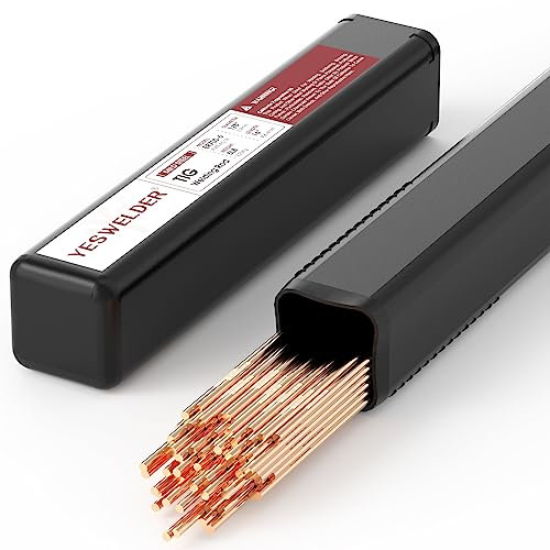 YESWELDER Baustahl WIG-Schweißstab ER70S-6 1/8 x 16 2,3 kg