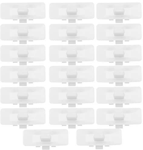 eMagTech 20x Clip Di Fissaggio Per Modanatura Laterale Della Carrozzeria Auto A0069887278 Compatibile Con Mercedes-Benz W124 C124 A124 S124 Minigonne Laterali Della Carrozzeria Clip Di Montaggio