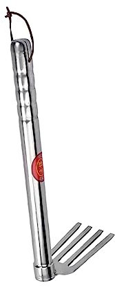 CAXUSD Stainless Steel Gartenrechen Für Haustierkot Und Robuster Gartenwerkzeug Für Garten Und Außenbereich Leicht Und Langlebig