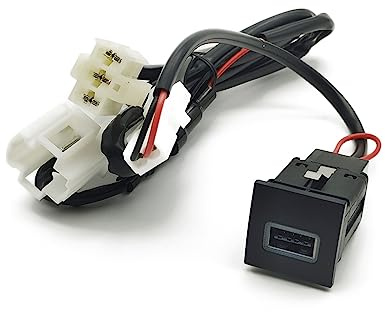Presa for caricabatteria for auto USB for auto Presa di ricarica USB Adattatore di alimentazione Tipo PD Adatta for VW Adatta for Golf 6 Adatta for Jetta 5 MK5 Adatta for Scirocco 2006 - 2014 ( Color