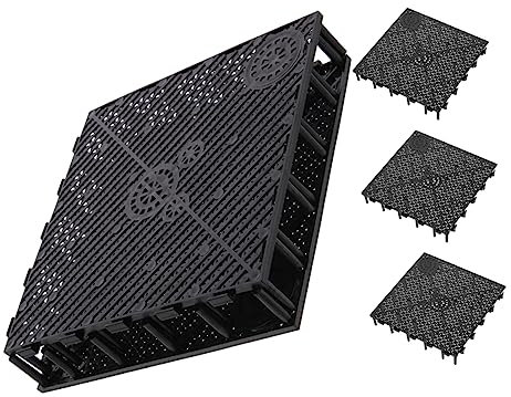 Milisten 5pcs Aquarium Dividing Plate Fish Tank Bottom Filter Grid Divider for Betta Fish and Tanks