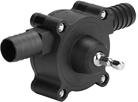 Electric Hand Drill-Driven Mini Self-Priming Pump for Portable Garden and Home Use