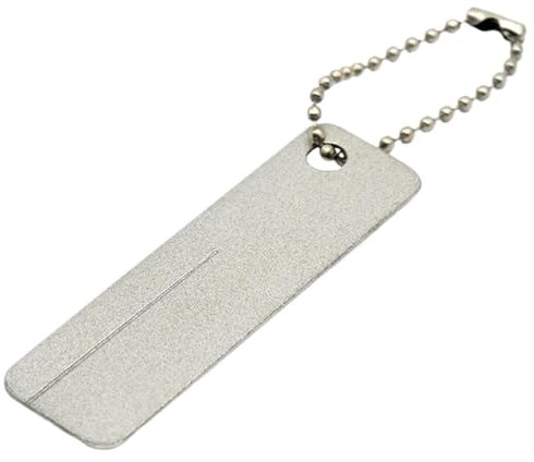 Hook File,Keychain Tool Small Sharpening Stone | Pocket Grinding Tool, Garden Tool Sharpener Sturdy for Sharpening Scissors, Machetes