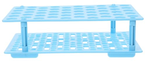 Ciieeo 50trous Support De Tubes Plastique Détachable Pour Porte-tubes Centrifuge Organisateur Stable Et Polyvalent Pour Laboratoire