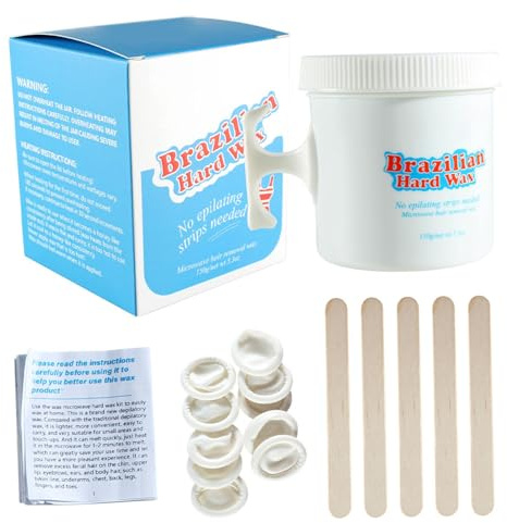 LRXIYODE Hard Bottle Wax Feste Mikrowellen-haarentfernung Wachs Low-temperatur Kreatives Enthaarungsset Für Gesicht Achseln Und Körper