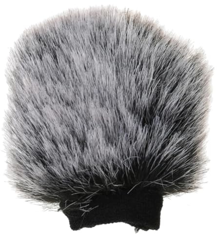 Paravientos Para Micrófono De Cámara: Estilo De Cubierta De Micrófono | Peluda, Capa Suave Para Protección Contra El Viento, Envoltura Mullida De Protección Contra Ruido, Protectora De Grabación D