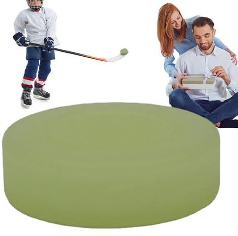 Ishockey-Pucks – lysande gröna bollar, lysande sportträningspricka | LED