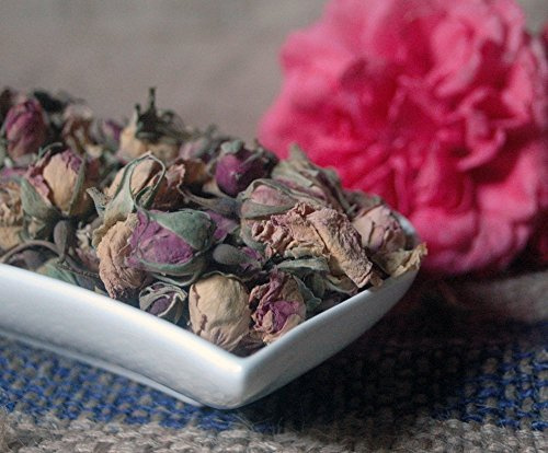 Naturix24 – Rosenknospen rosa ganz – 500g-Beutel
