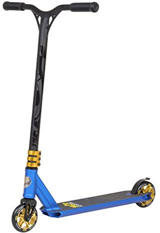 STAR SCOOTER Patinete Patineta Scooter Freestyle Stuntscooter para niños y niñas a Partir de 7 años y Adultos | 110 mm Edición Entrada | Azul