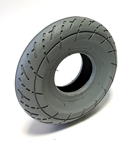 Cheng Shin Rollstuhlreifen 3.00-4 (260x85), 4PR, grau, Leichtlaufprofil, Rollstuhl Reifen Elektromobil, Scooter, E-Rollstuhl