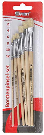 TTS Borstenpinsel, 6 Stk
