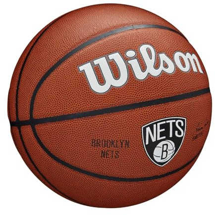 WILSON Nba Team Composite WTB3100IDBRO Basketboll, Brooklyn Nets, 7