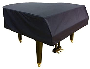 Heavy Cotton Proofed Grand Piano Cover with bonded protective fleece lining to fit BECHSTEIN Grand Piano (Red, E 275)