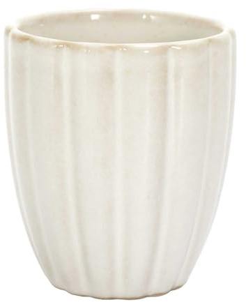 HOME DECO FACTORY, KA0416, Gobelet Espresso 12 cl, Design élégant et raffiné, idéal pour Boissons Chaudes ou Froides, Durable et Polyvalent, Parfait pour Toutes Les Occasions, Beige