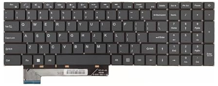 Table-King Clavier de rechange rétroéclairé de distribution américaine pour ordinateur portable Gateway GWNR71517-BL GWNR71517-BK YJ-1098 YXT-91-55 SCDY-350-1-11