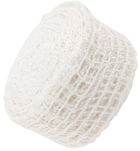 Cabilock Corda Per Imballaggio Di in Cotone Spago Da Macellaio 5 M X 16 Mm Rete Per Salsicce Spago Da Cucina Qualità Alimentare Facile Da Usare