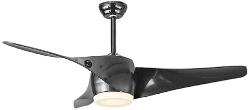 Ventola Soffitto con Luce, Ventilatore Da Soffitto A LED Da 52 Imitazione Ventilatore Da Soffitto In Legno Massello ABS Ventilatore Da Soffitto Soggiorno Muto Retro Telecomando Ventilatore A Soffitto