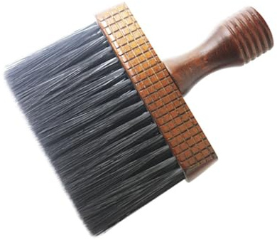 KAILIKETIY Brosse De Coiffure à Main Cassée Plumeau De Cou De Barbier Brosse à Cheveux Pour Salon De Coiffure Et Usage Domestique