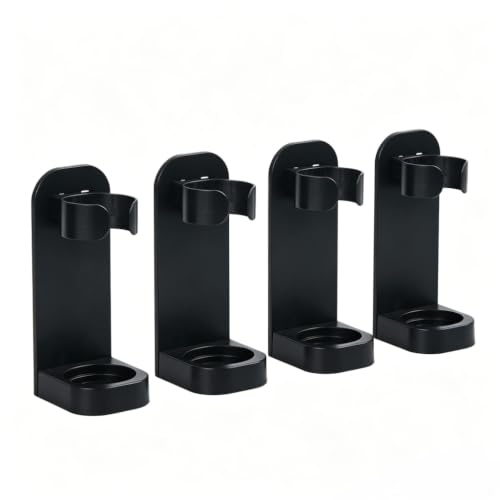 4 supporti per spazzolini da denti elettrici, da parete, senza fori, organizer da parete, supporto da parete per spazzolini da denti elettrici, portaspazzolino elettrico