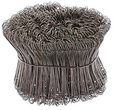 Betonbindedraht Drilldraht einfach 1000 Stück Bund 100 x 1,1 mm Betondraht Drillbinder
