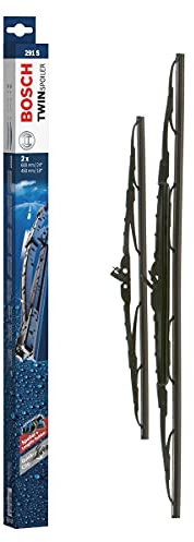 Bosch Wiper Blade Twin Spoiler 291S, Length: 600mm/450mm – Set of Front Wiper Blades