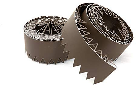 Smartedge Flexible Garden Border Edging for Lawn Edge Landscaping for Quick and Easy Installation with Included Fixing Pins 10m