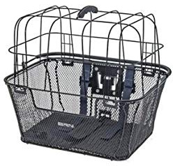 Hundekorb Fahrradhundetransport mit Leine Clip On System BRN Happy Pet