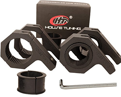 HOUSE TUNING Roll Bar Clamps (2.25 - Pack 4), 2 1/4 Roll Bar Mounts, LED Light Mount Clamp