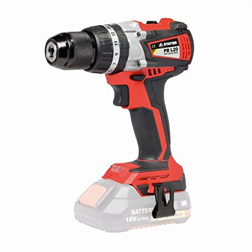 Taladro atornillador percutor a batería 18V, 2 Bat. 5.0Ah PROFESIONAL, con motor BRUSHLESS PBL 2035 PIKF