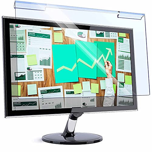 JHZDX Desktop Computer Displayschutzfolie Anti Blaulicht Display Filterfolie HD Acryl Displayschutzfolie Suspensionstyp,24in(540 * 340)