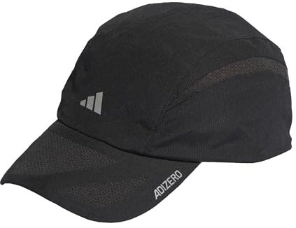 adidas Unisex Adulto Running x Adizero Heat.RDY Lightweight Cap, Black/White, Talla unica