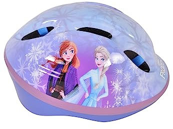 Frozen 2 - Die Eiskönigin Fahrradhelm Kinder | Anna und ELSA | Fahrrad Zubehör | Gr. 52-56 cm | Helm | Geschenke für Mädchen | Prinzessin | ab 3 Jahre